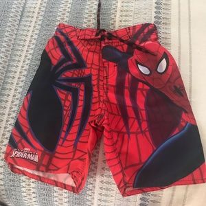 Spiderman Board Shorts NWT